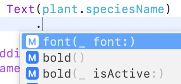 Modifier prediction based on your most used ones